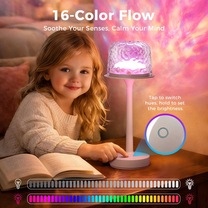 Waterproof Shower Lamp & Ocean Wave Projector