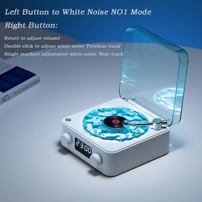 WAVES Portable Bluetooth Speaker with Ambient Light & White Noise